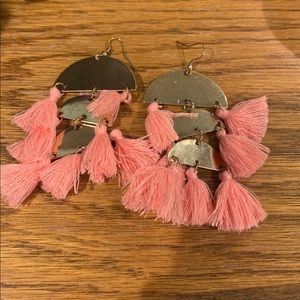Fringe Statement Earrings